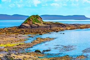 COASTAL DONEGAL IRELAND CIRCA 2025. The Rocky coastline near Killybegs.