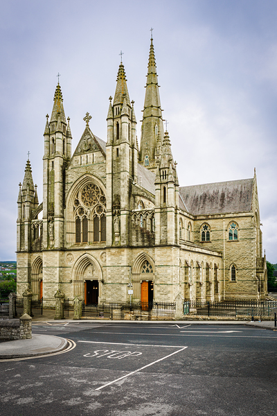 St EUNANS CATHEDRAL LETTERKENNY DONEGAL IRELAND CIRCA 2025. by Eric Franks