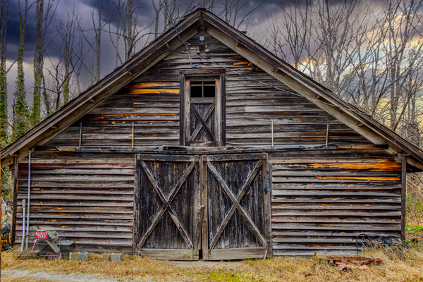 The Old Barn. by Eric Franks