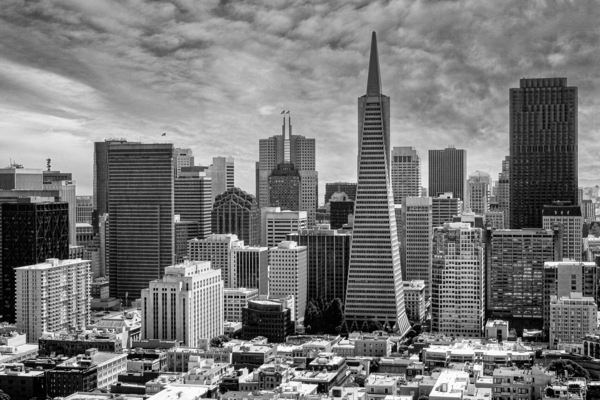 Transamerica Pyramid horizontal by Eric Franks