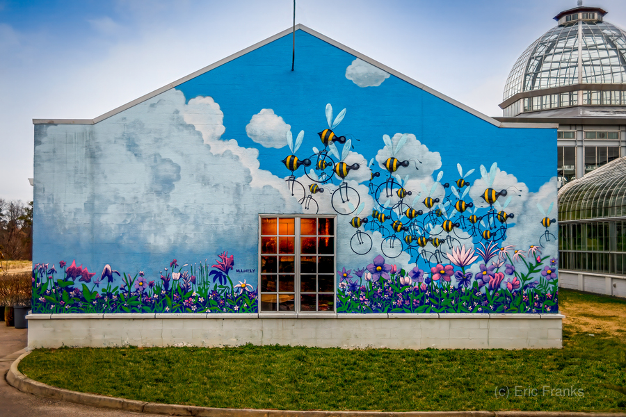 Bees Mural.