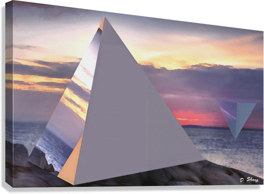 Reality and Illusion Canvas Print