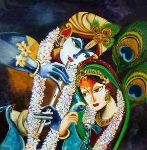 Immortal Love of Krishna and Radha