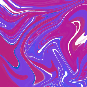 Wild Berry Acrylic Pour
