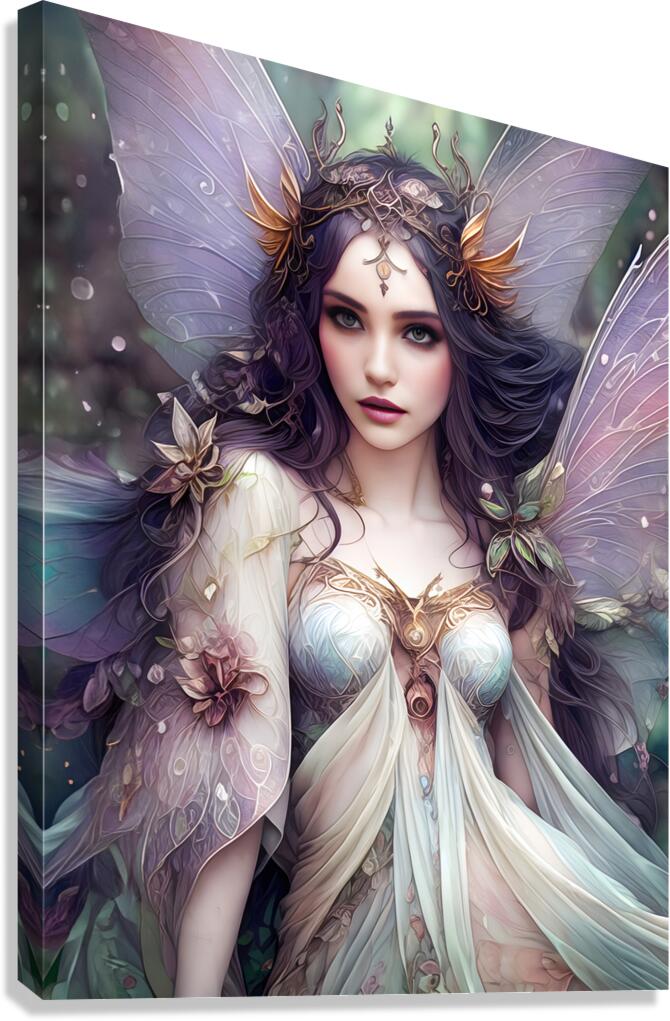 Enchanting Whispers: Forest Fairy Fantasy in Art by Leigh Evalynn