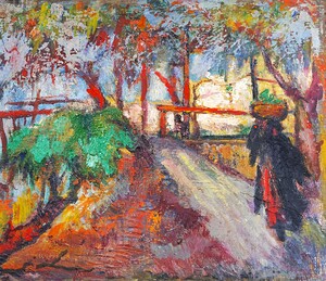 Garden of Artist atelier