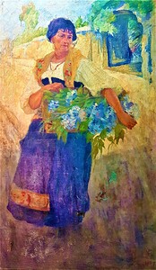 Rome - Flower seller