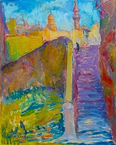 Stairs in Cairo Citadel