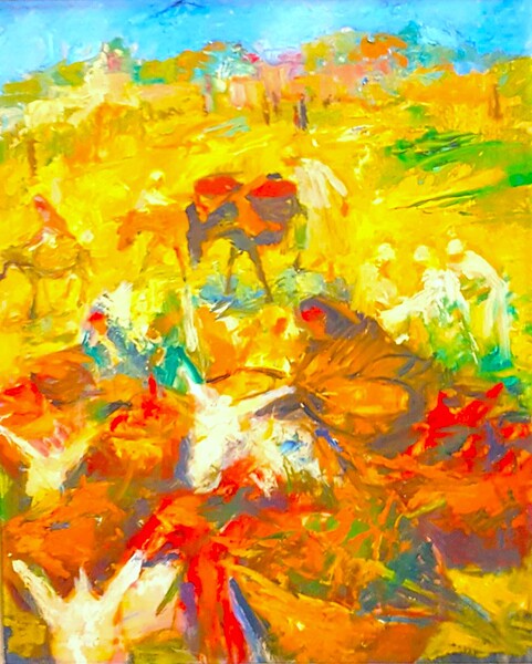 Donkeys and Dates Print