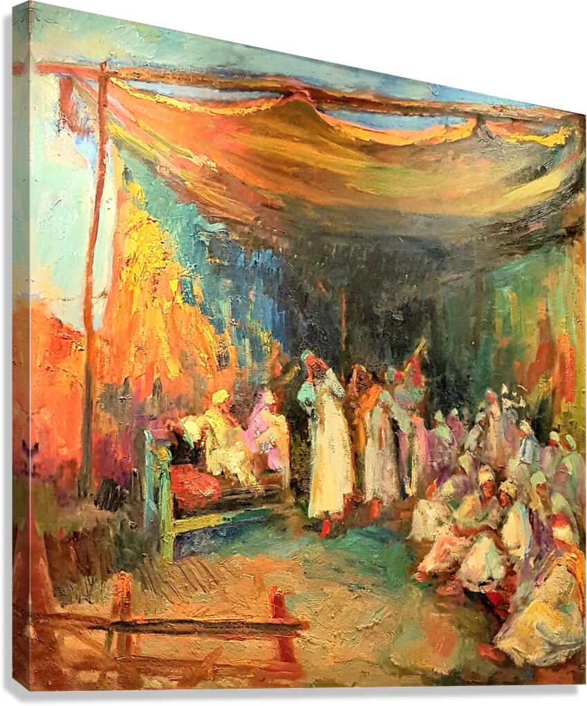 El Mouled reunion Canvas Print