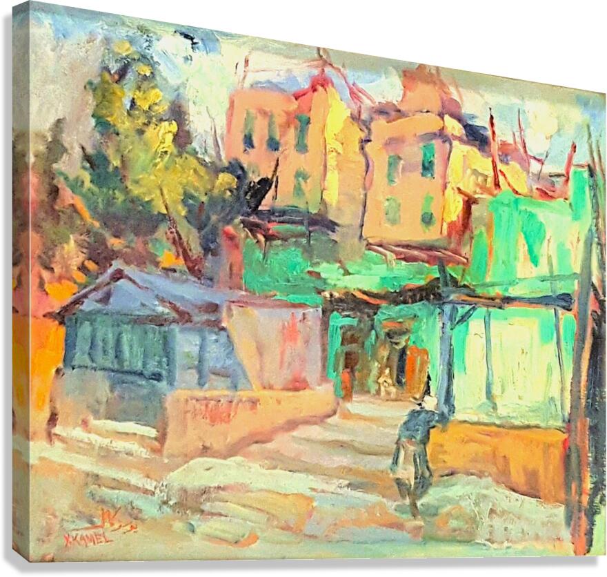 Green house. Canvas Print