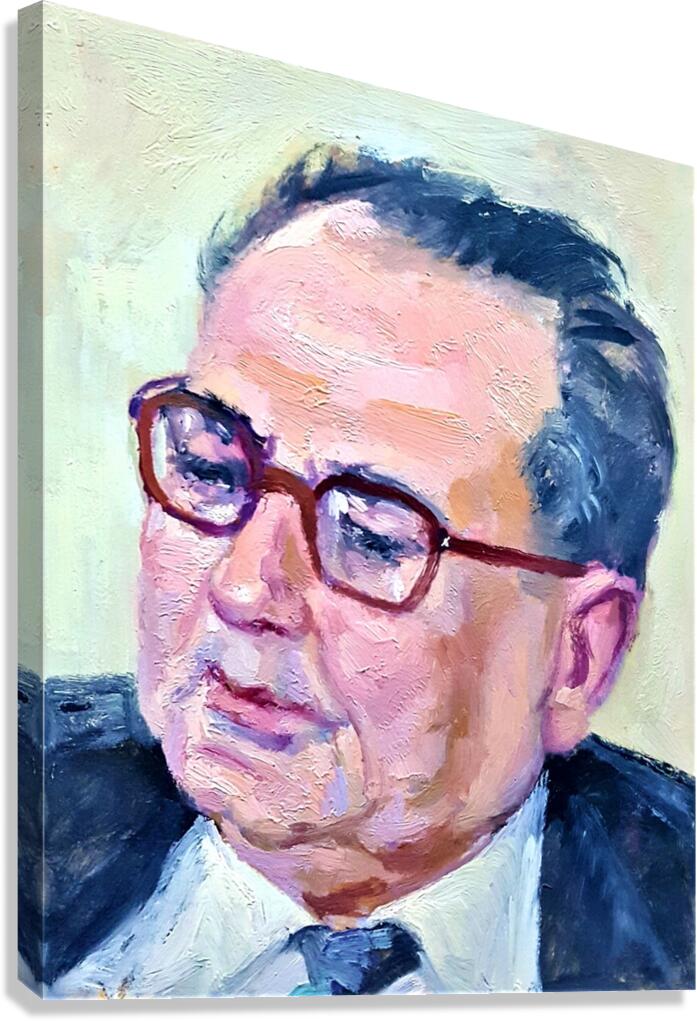 Mr. Saiid Canvas Print