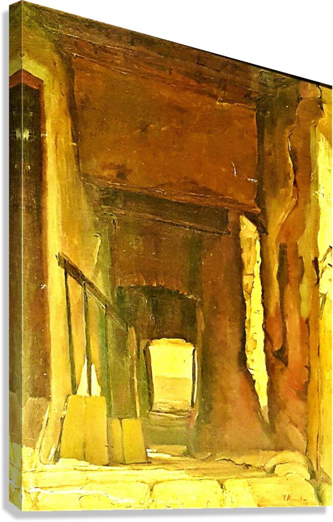 Rome - stairs Canvas Print