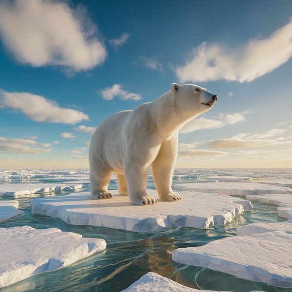  polar bear by rony asar