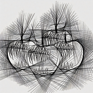apples pencil sketch 240801