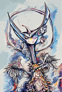 ArtXcl 316 crazy bird