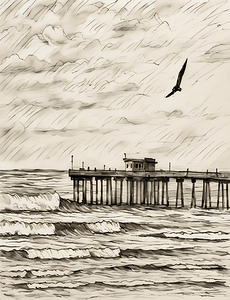 ArtX 540 Pier water