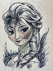 ArtXcl 340 portrait pencil sketch