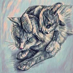 ArtXcl 348 two-cats