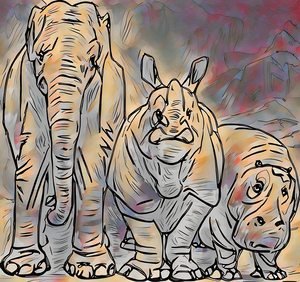 ArtXcl 377 three-big-one-sketch