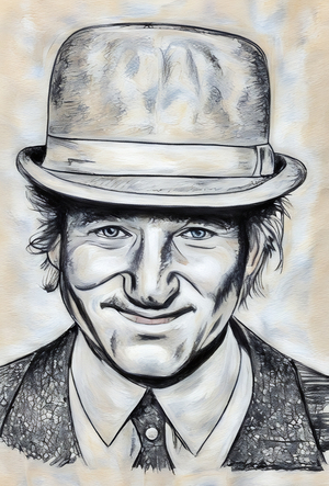 ArtXcl 384 drawing-Robin Williams