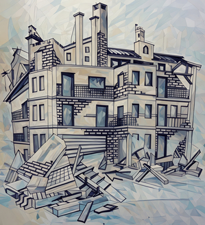 ArtXcl 397 housing-destroyed