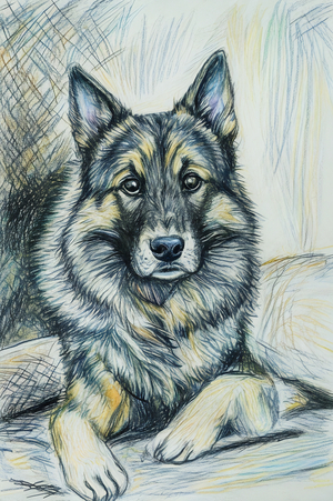 ArtXcl 410 shepherd-dog