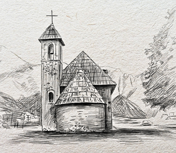 ArtX 09 church albania  Print