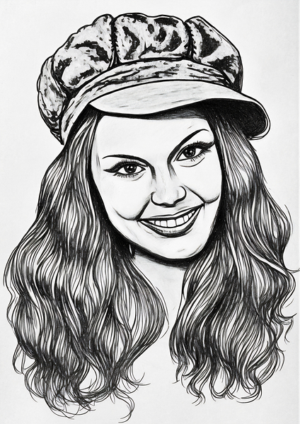ArtX6 beauty pencil sketch enhanced