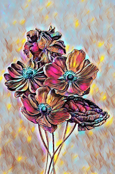 ArtXcl 317 flowers Print