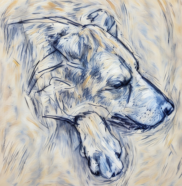 ArtXcl 314 dog Petre Print