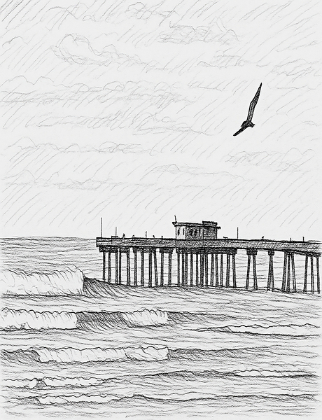 ArtX 40 Pier water