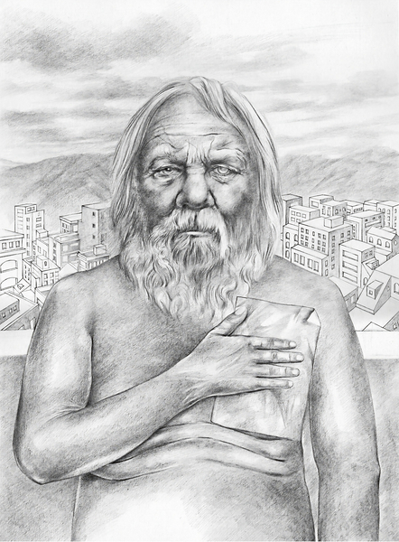 ArtX 42 man  Print