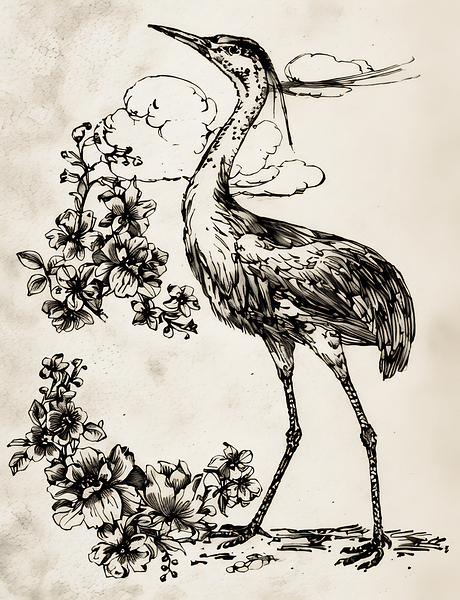 ArtX 516 crane  Print