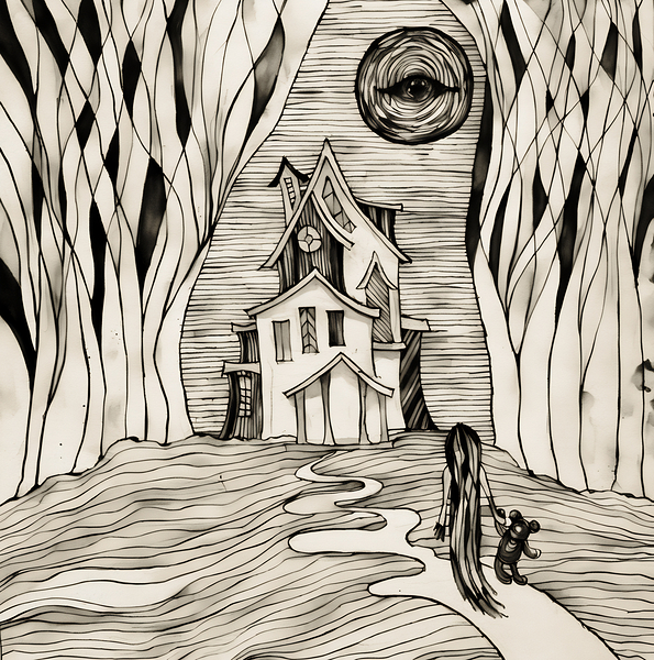 ArtX 518 abandoned house  Print