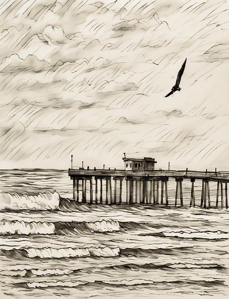 ArtX 540 Pier water