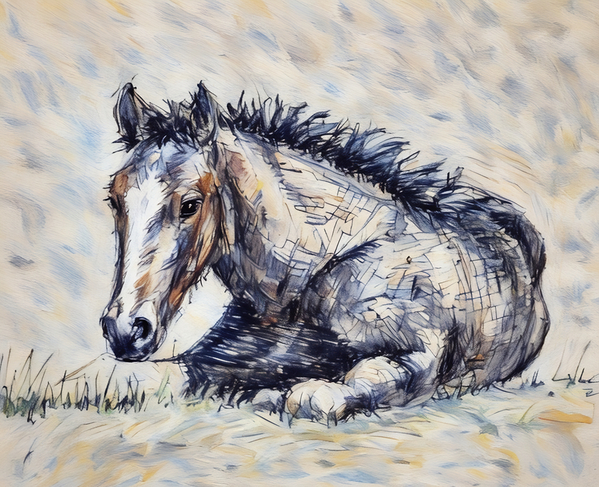 ArtXcl 364 horse Print