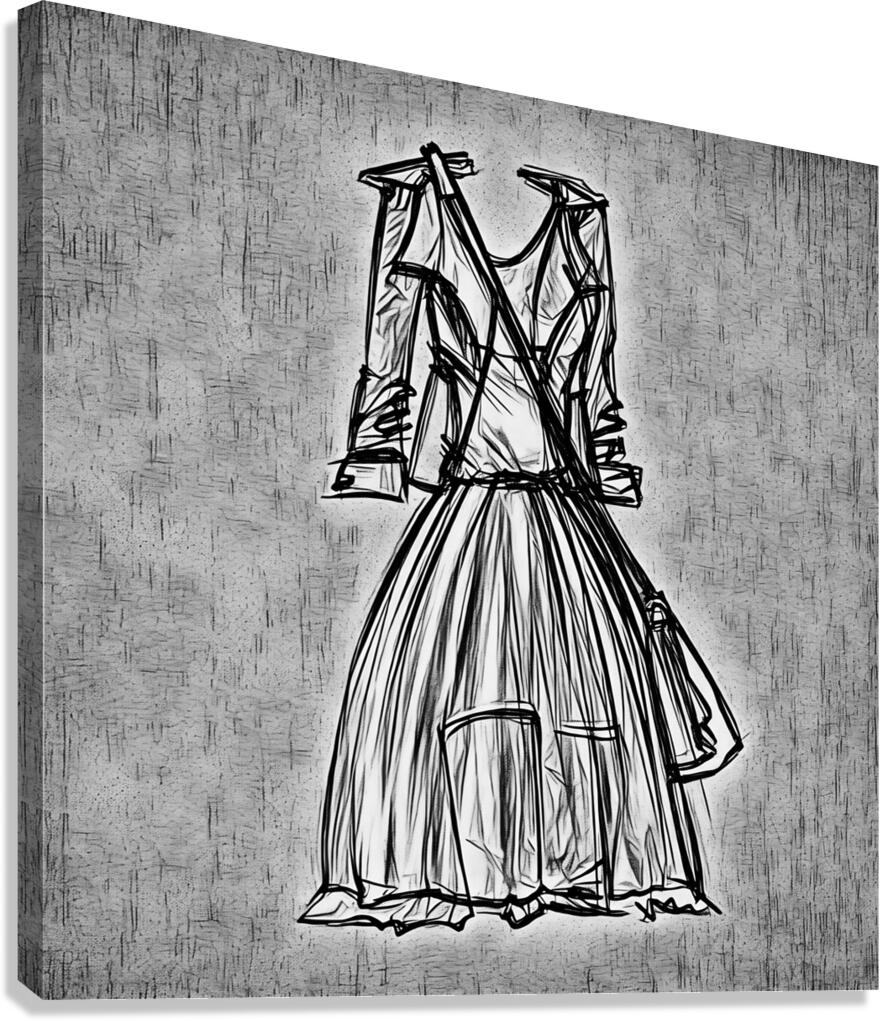 fashion charcoal 2408213  Canvas Print