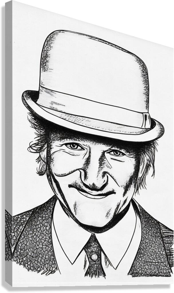 Robin Williams sketch 2408239  Canvas Print