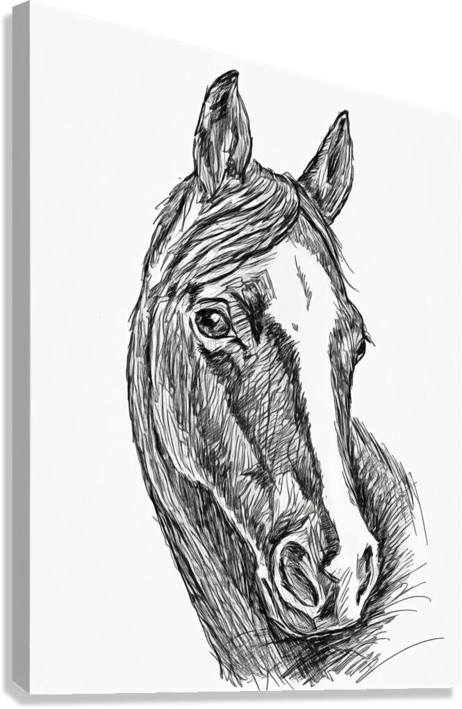 ArtX 35 Horse  Canvas Print