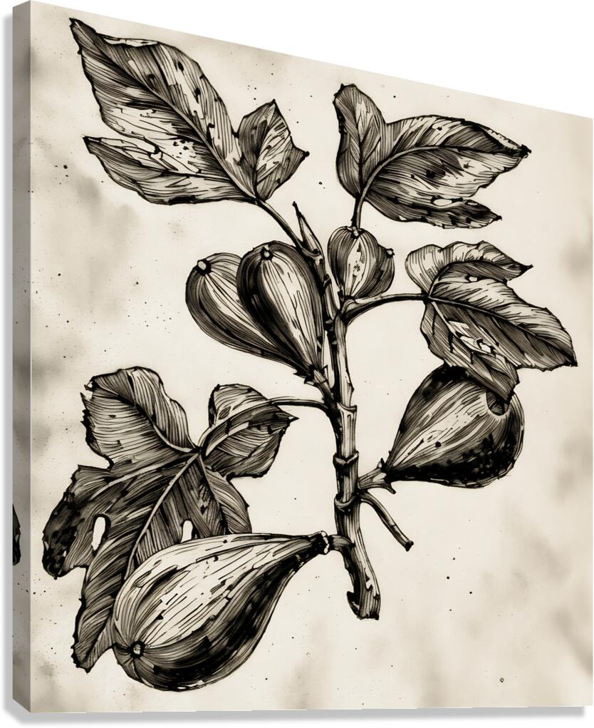 ArtX 528 common fig  Canvas Print