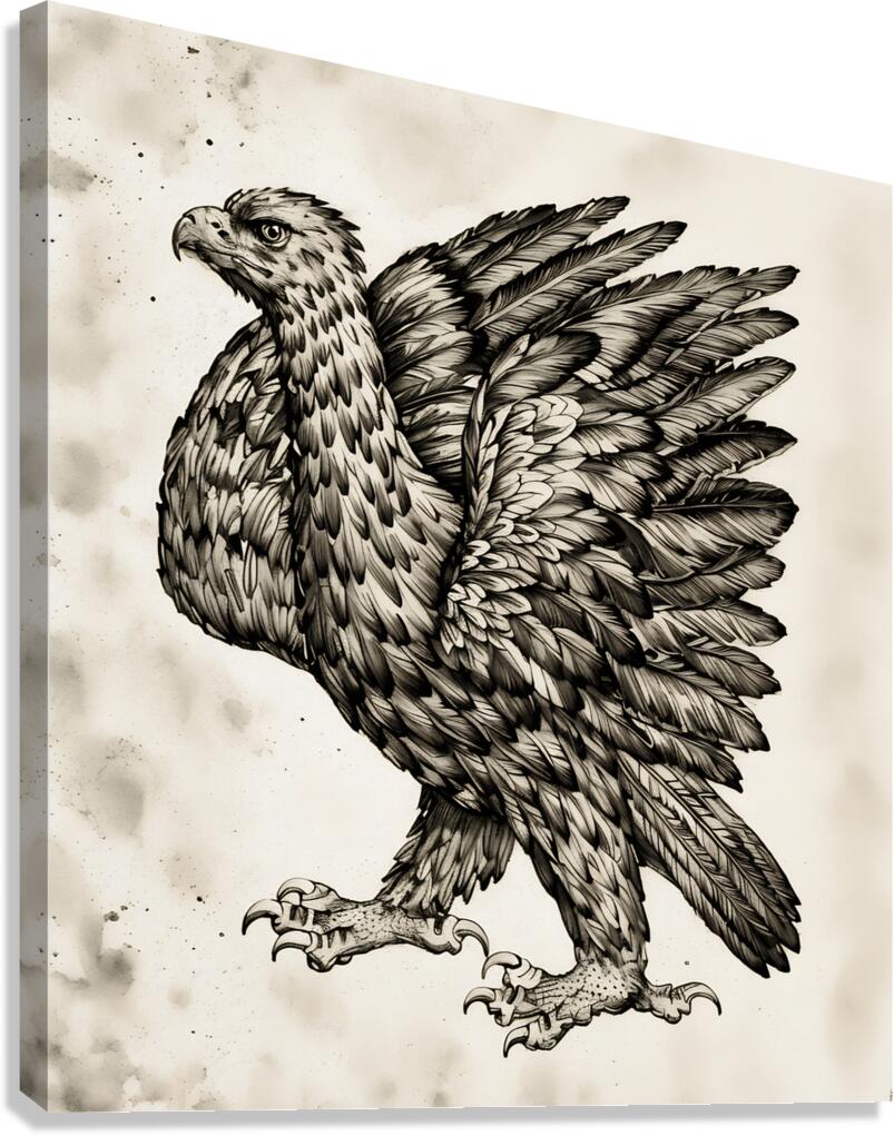ArtX 529 eagle  Canvas Print