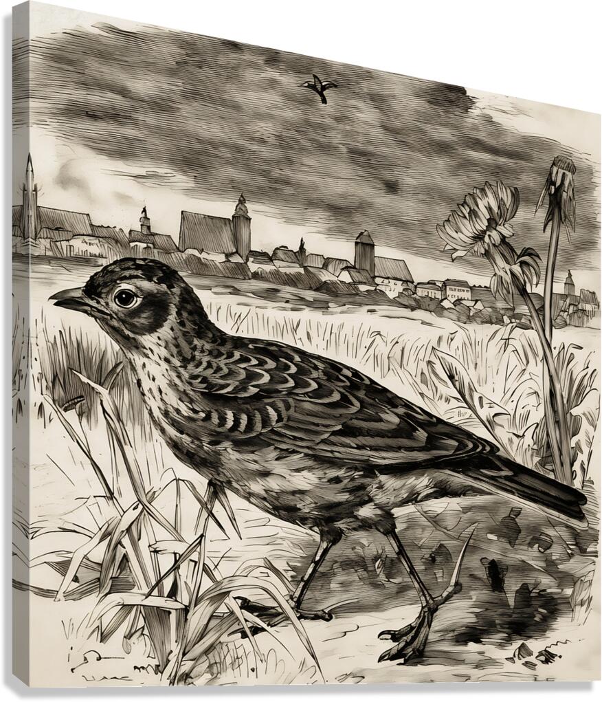 ArtX 527 bird  Canvas Print