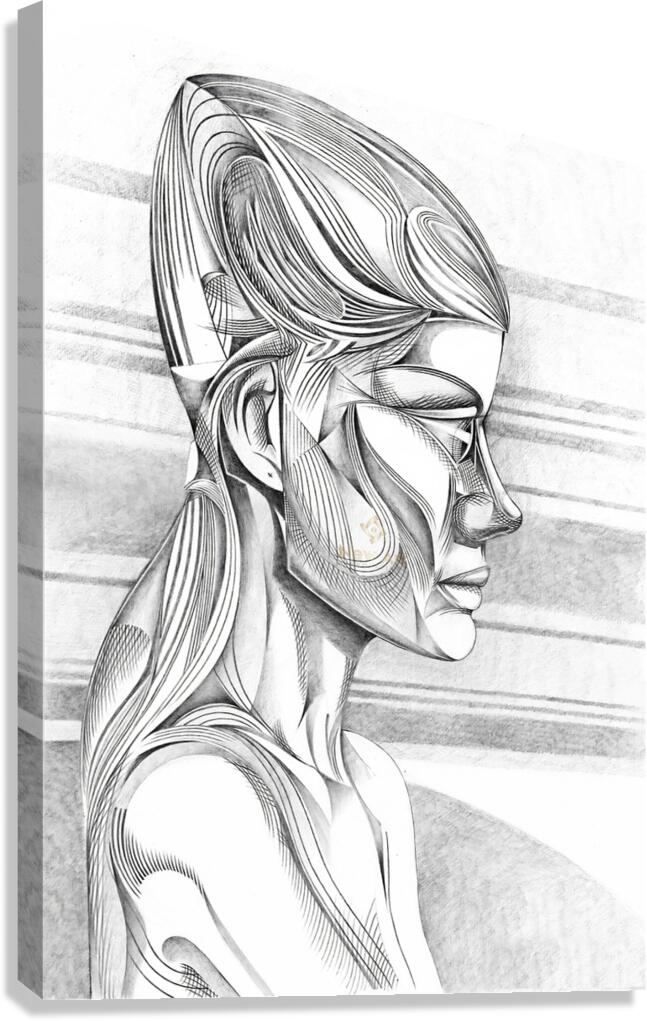 ArtX 38 woman  Canvas Print