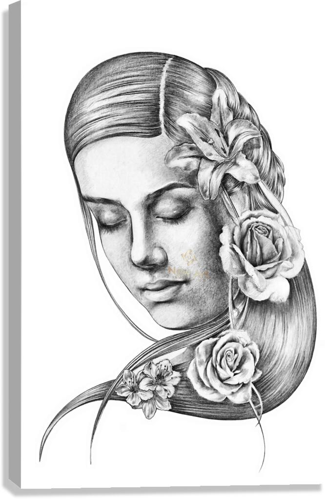 ArtX 39 woman  Canvas Print