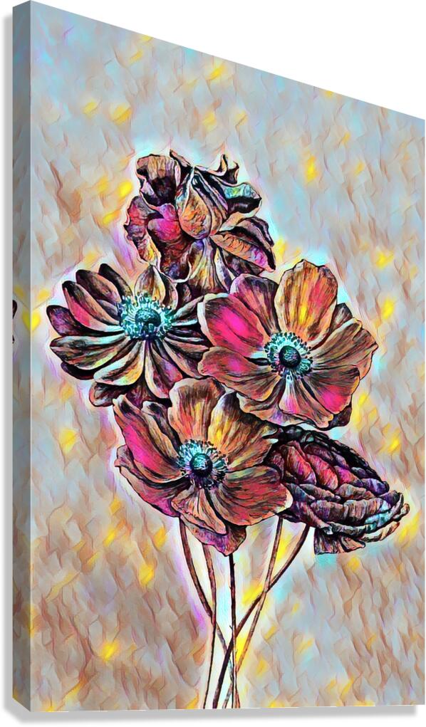 ArtXcl 317 flowers Canvas Print