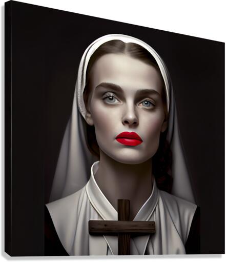 Marry X Mess Canvas Print