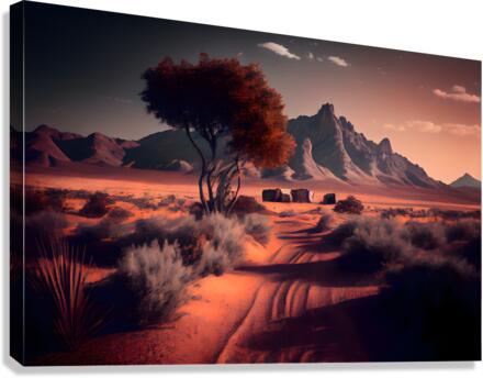Arid Wilderness Canvas Print