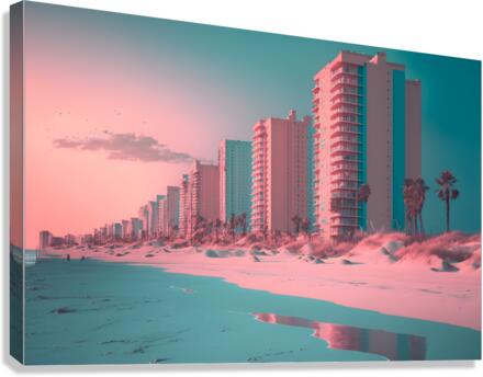 Tranquil Townscape 2 Canvas Print