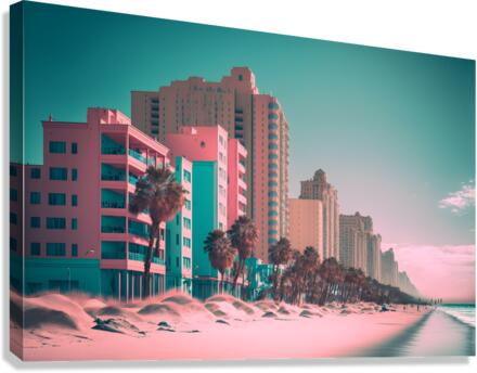 Tranquil Townscape 1 Canvas Print